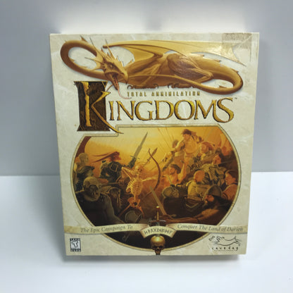 Total Annihilation Kingdoms (PC, 1989) Complete in Original Box w/ Map, CIB