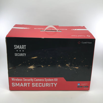 Crystal vision Wireless security camera kit CVT808N-2140C