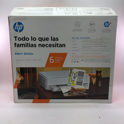 HP Envy 6052e All-In-One Wireless Printer In Original Packaging