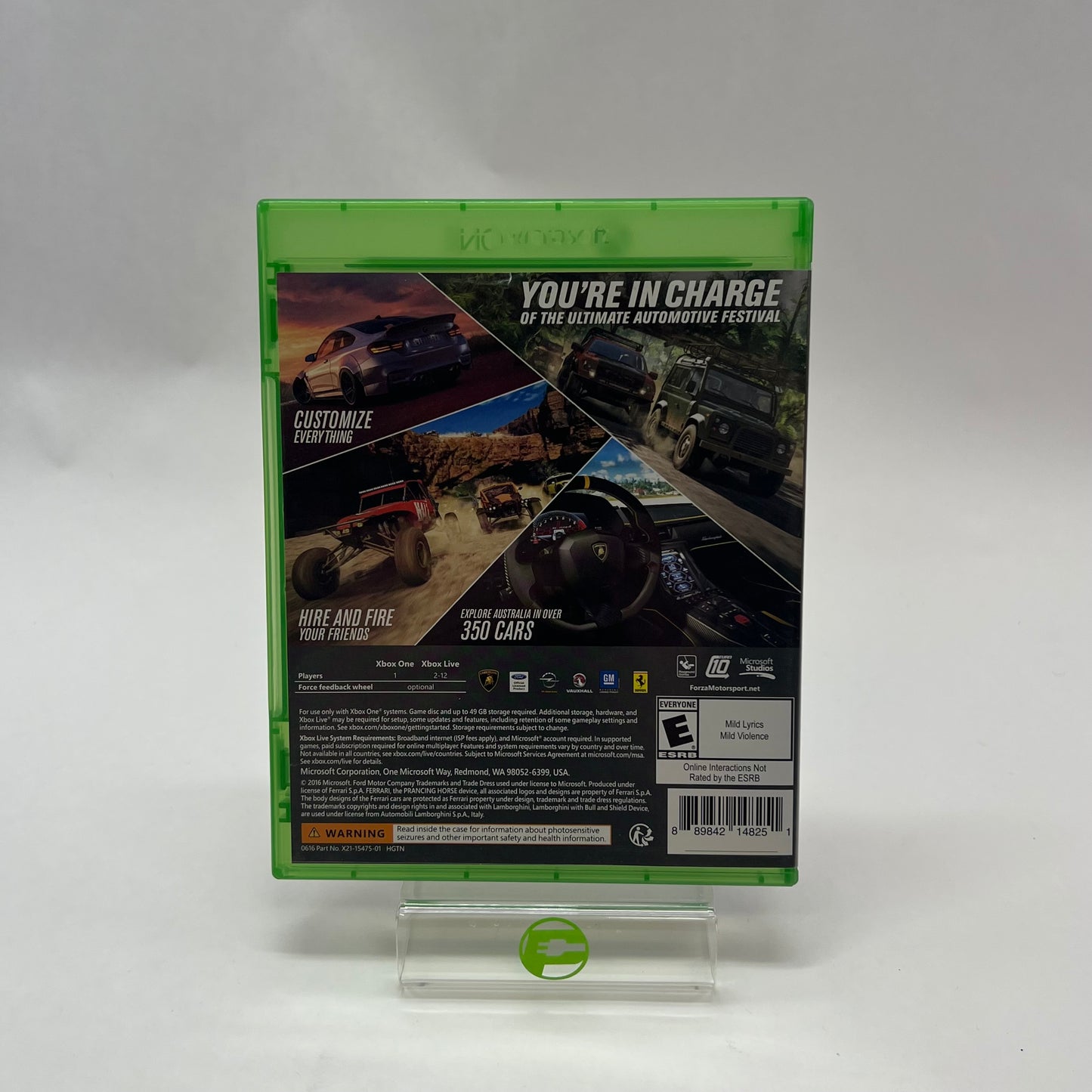 Forza Horizon 3 (Microsoft Xbox One, 2016)