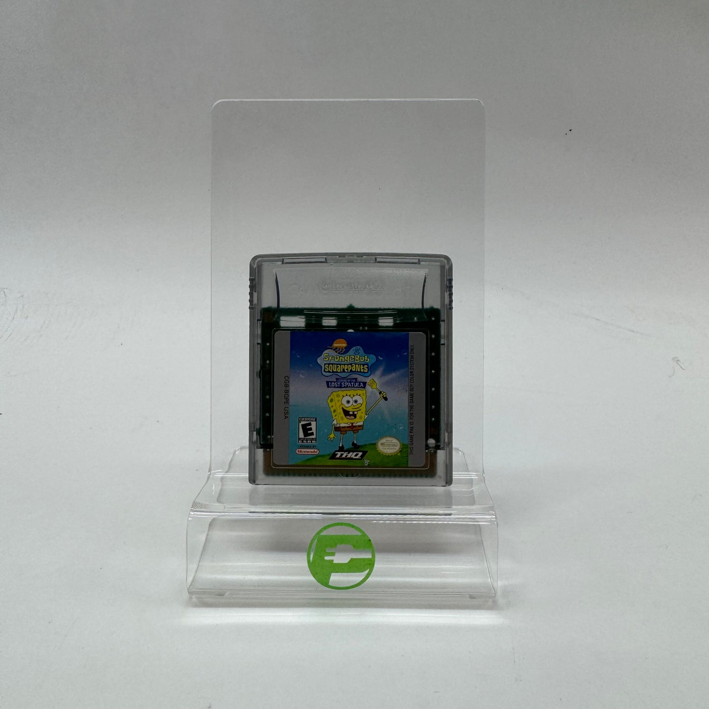 SpongeBob SquarePants Legend of the Lost Spatula (Nintendo GameBoy Color, 2001)