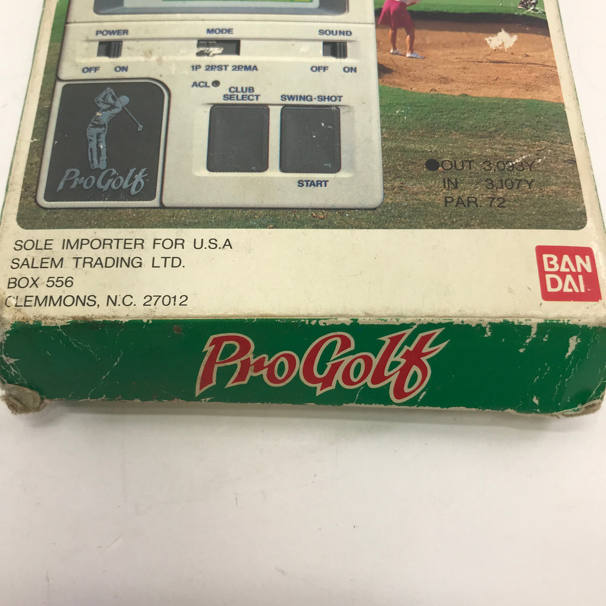 Lsi game Pro Golf Vintage Handheld Bandai Game w Box
