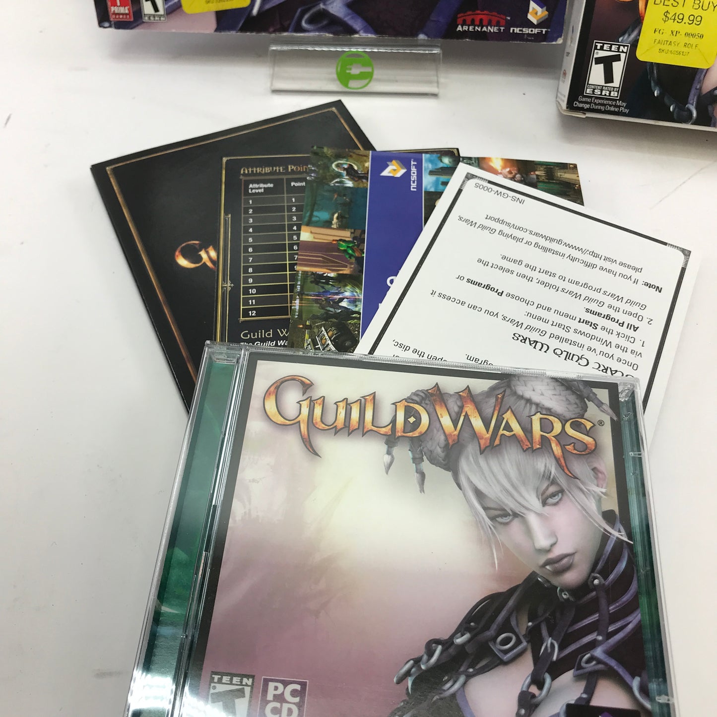 Guild Wars (PC, 2006) Complete in Original Box and Official Game Guide, CIB