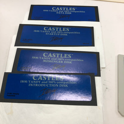 Castles (PC, 1990) Complete in Original Box w/ Manual and Inserts, CIB