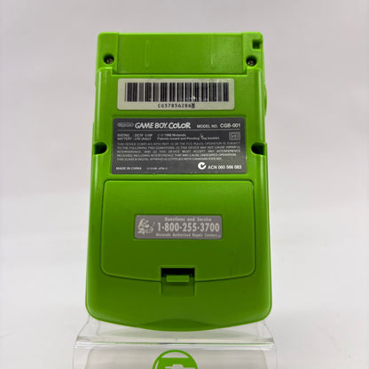 Nintendo Game Boy Color Handheld Game Console Only CGB-001 Lime Green