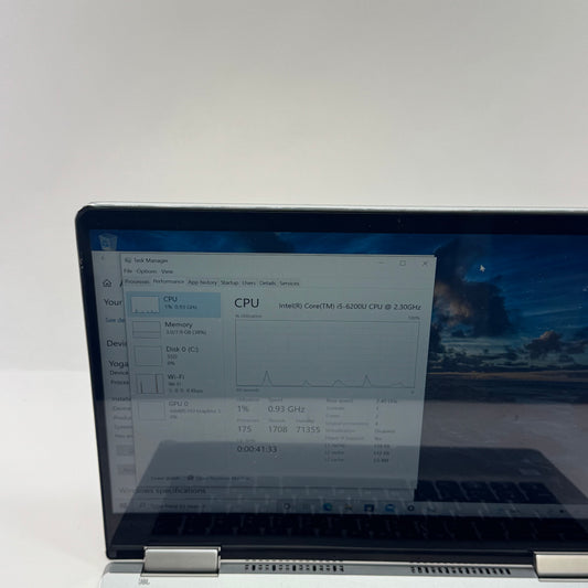 Lenovo Yoga 710 80TY 14" i5-6200U 2.4GHz 8GB RAM 240GB SSD