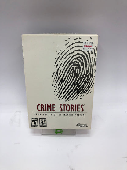 New Crime Stories From The Files of Martin Mystere (PC, 2007) Factory Sealed