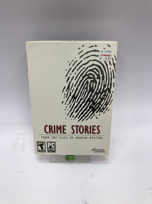 New Crime Stories From The Files of Martin Mystere (PC, 2007) Factory Sealed