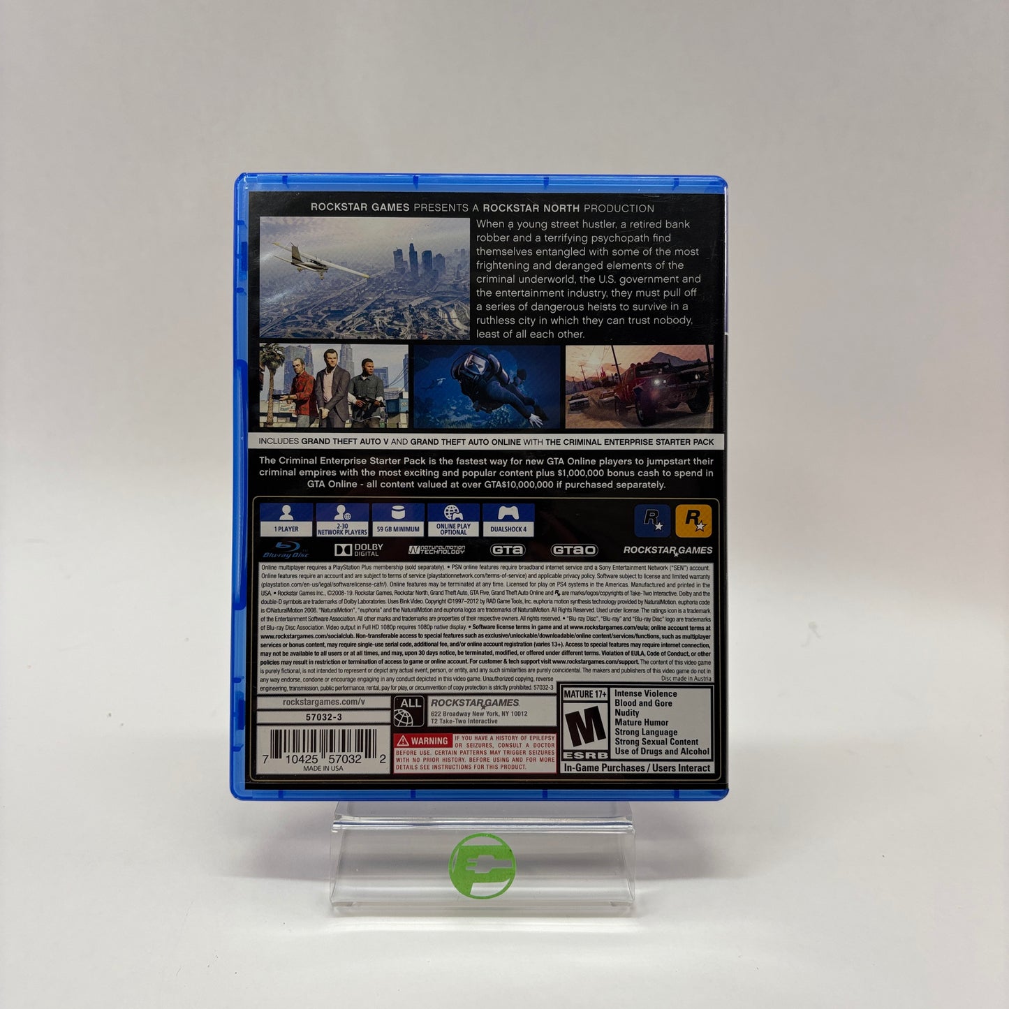 Grand Theft Auto V [Premium Edition] (Sony PlayStation 4 PS4, 2018)