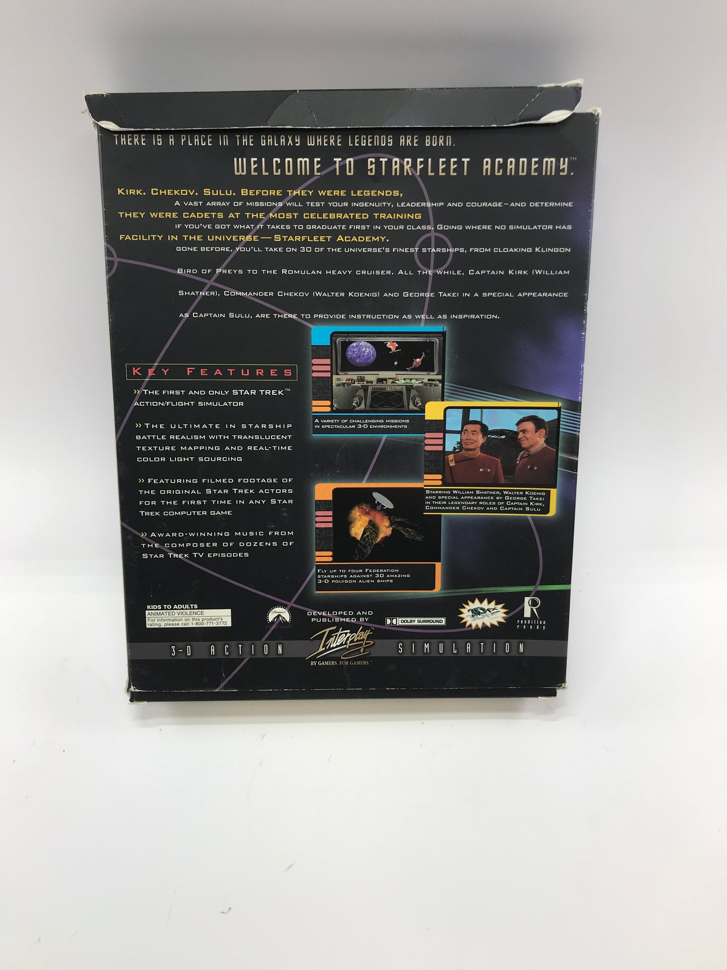 Star Trek Vintage PC Game Lot [Omnipedia, Captians Chair and More]