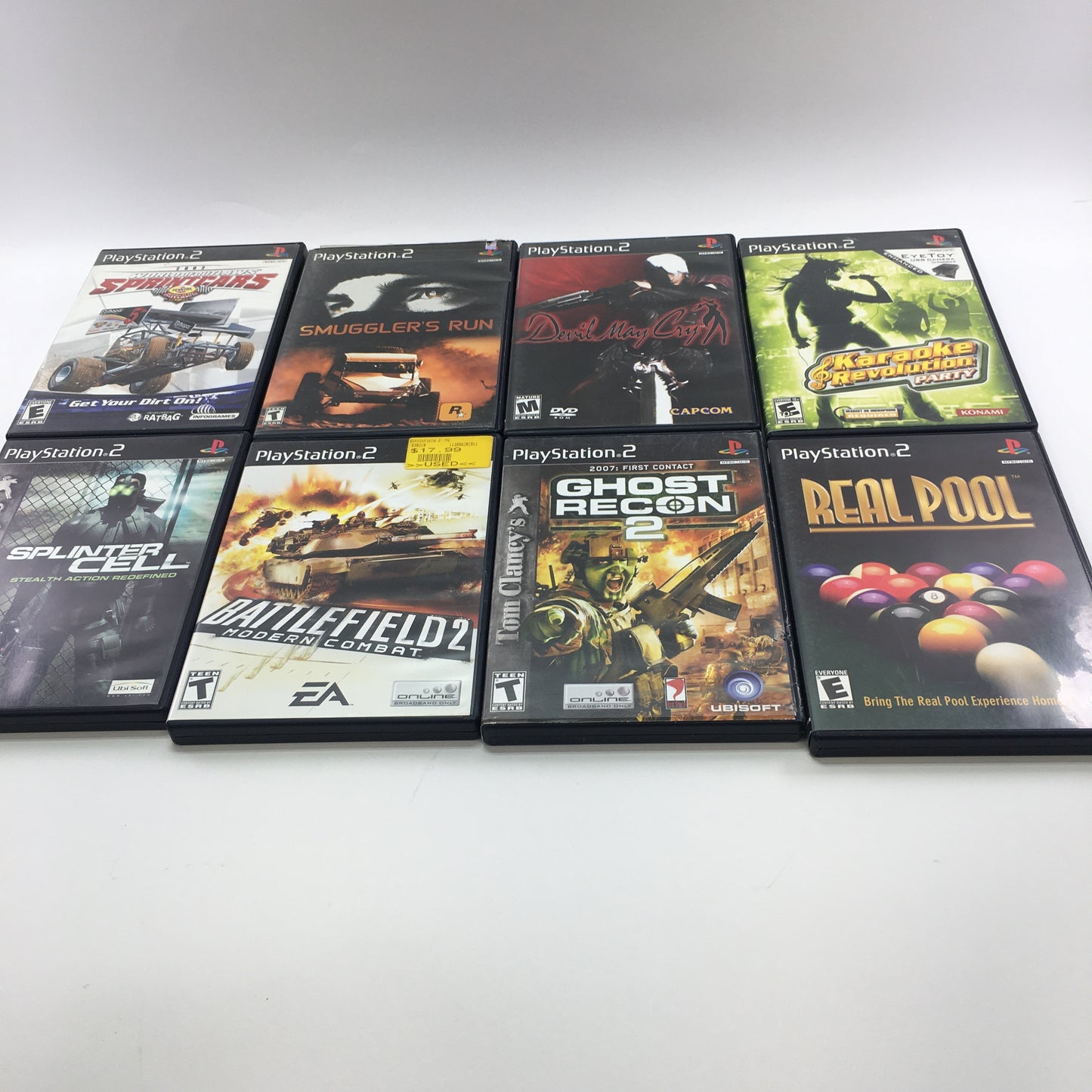 Lot of 79 Sony PlayStation 2 PS2 Games [Call of Duty, Kingdom Hearts and More]
