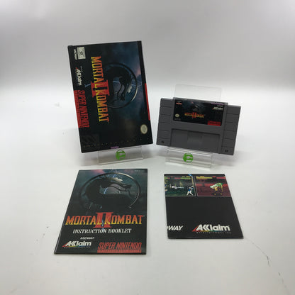 Mortal Kombat II (Super Nintendo SNES, 1994) Tested Works