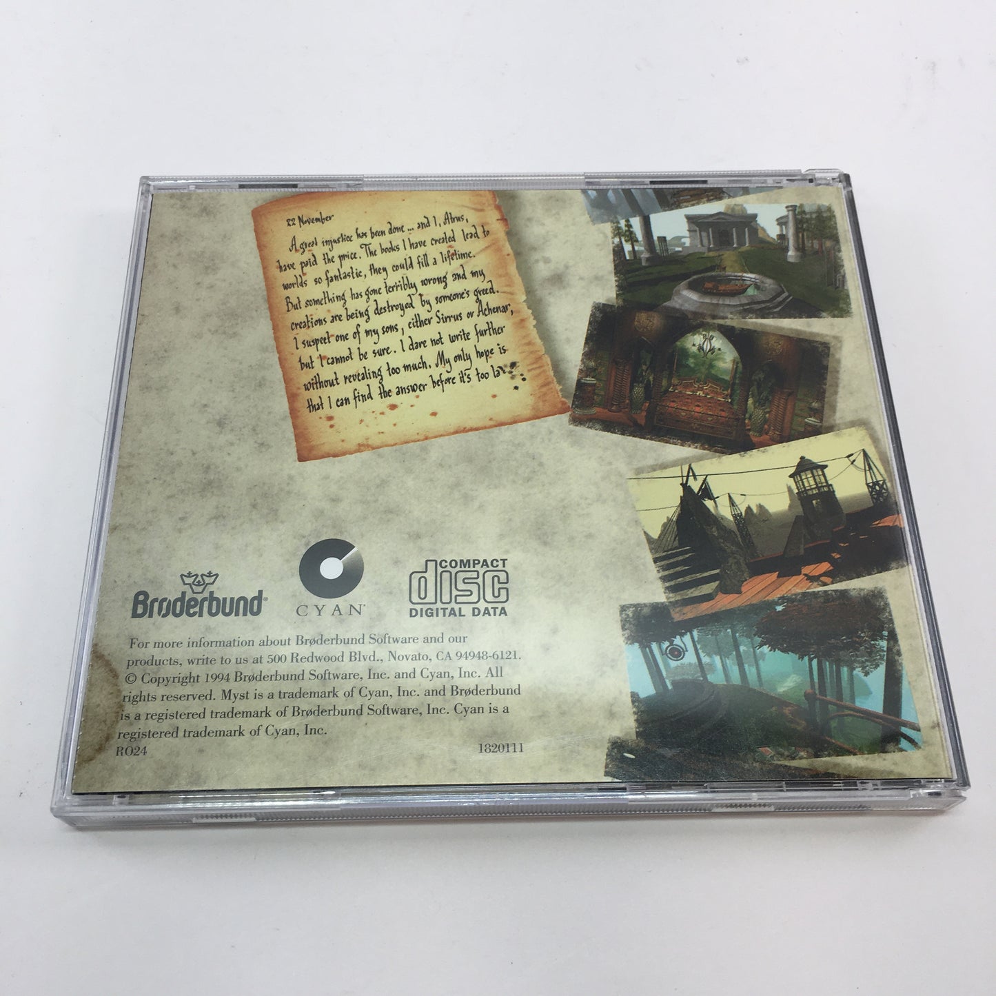 Myst Bundle[Myst, Myst III Exile (Factory Sealed), Myst IV Revelation and Riven]