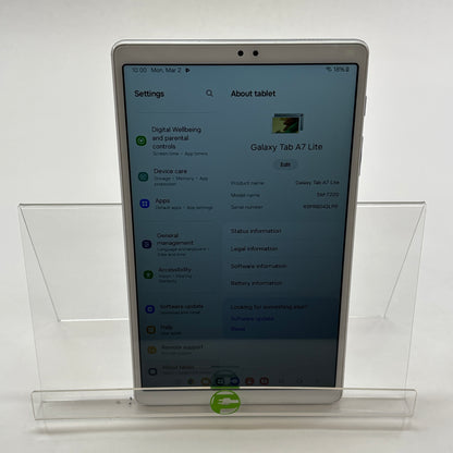 WiFi Only Samsung Galaxy Tab A7 Lite 8.7" 32GB Silver