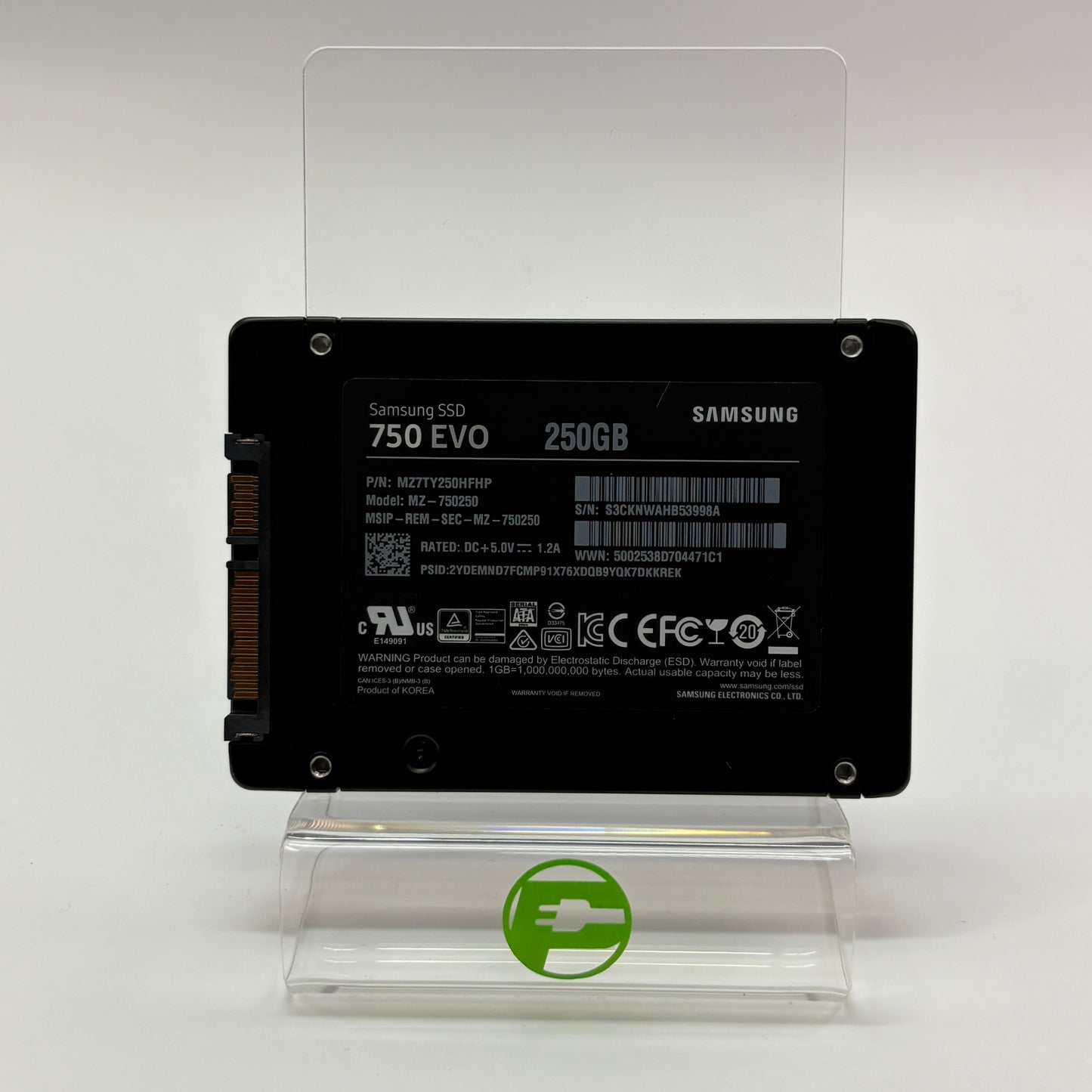 Samsung 2.5" 750 EVO 250GB SATA III 6Gbps SSD MZ-750250