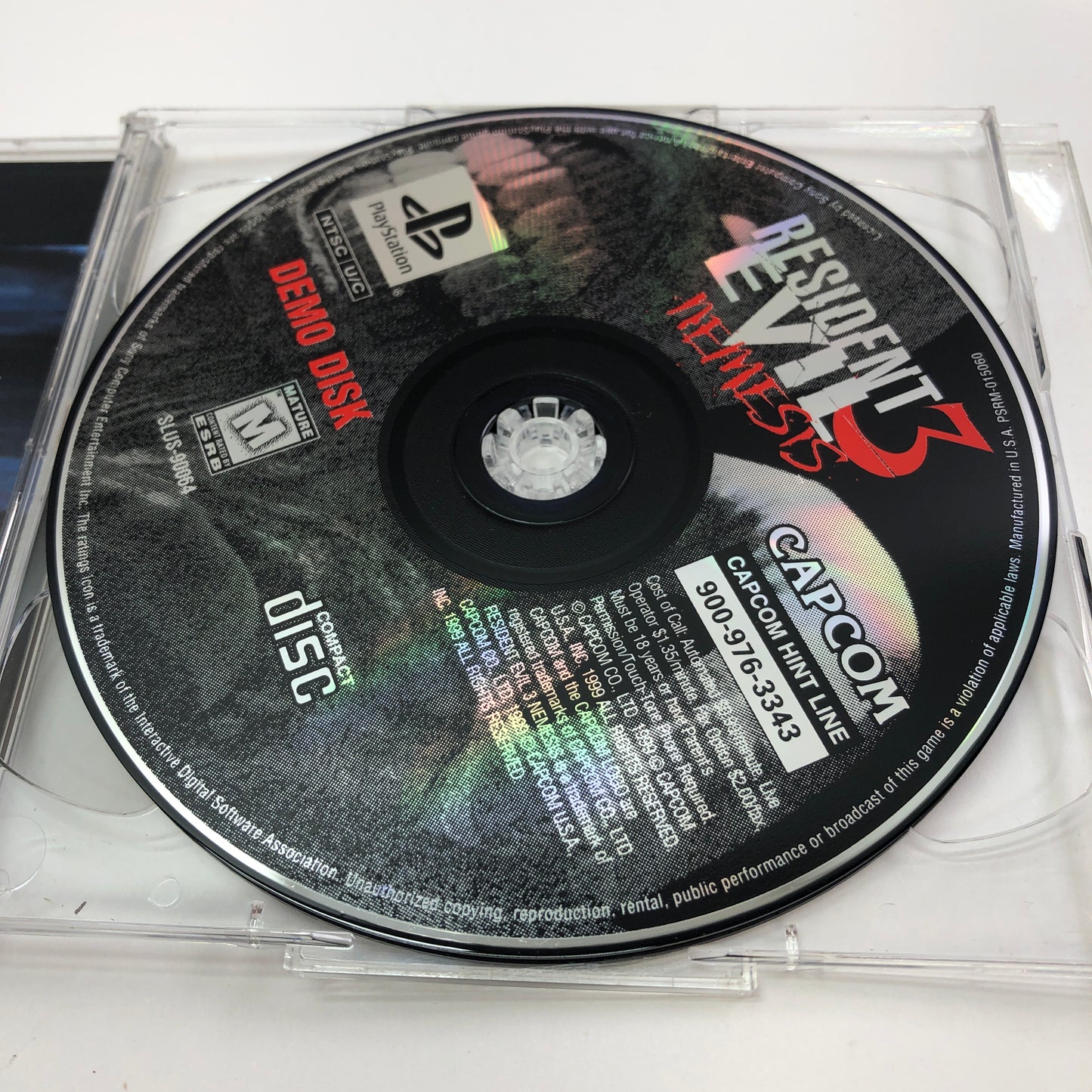Dino Crisis [2 Disc Edition] (Sony PlayStation 1 PS1, 1999) Tested w/ Reg Card