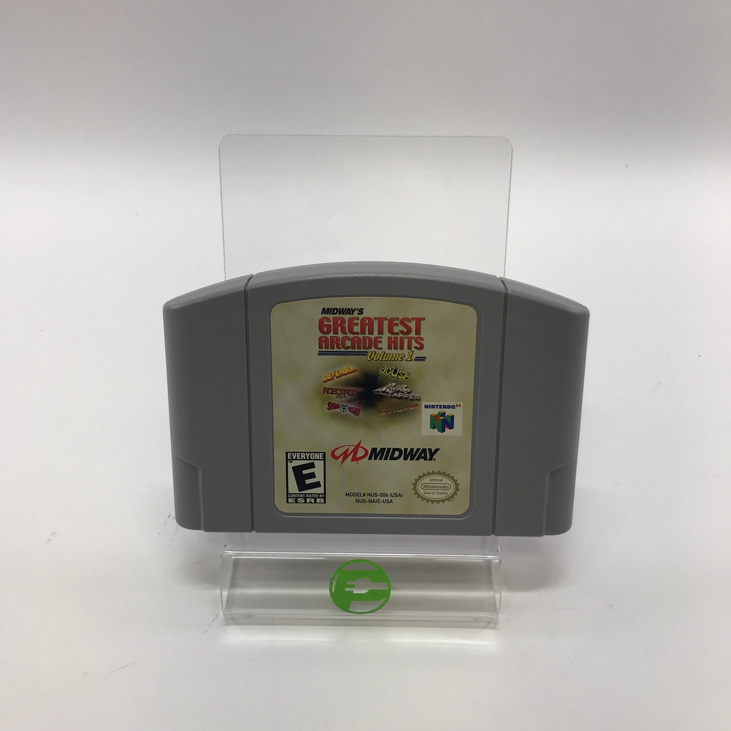 Greatest Arcade Hits Volume 1 (Nintendo 64 N64, 2000) Tested Works