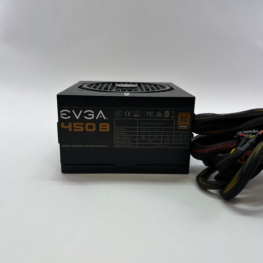EVGA 100-B1-0450 80 Plus Bronze 450W Non Modular Power Supply
