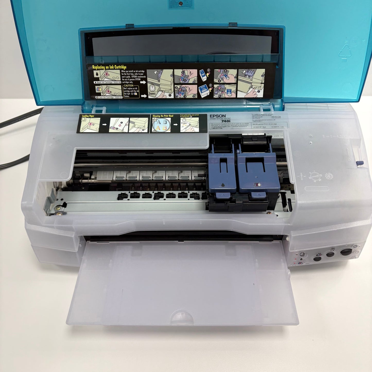 Epson Stylus Color 740i Printer P110A Crystal Blue 