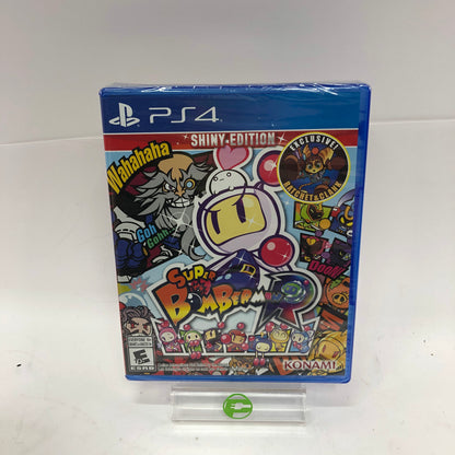 New Super Bomberman R (Sony PlayStation 4 PS4, 2018) Factory Sealed