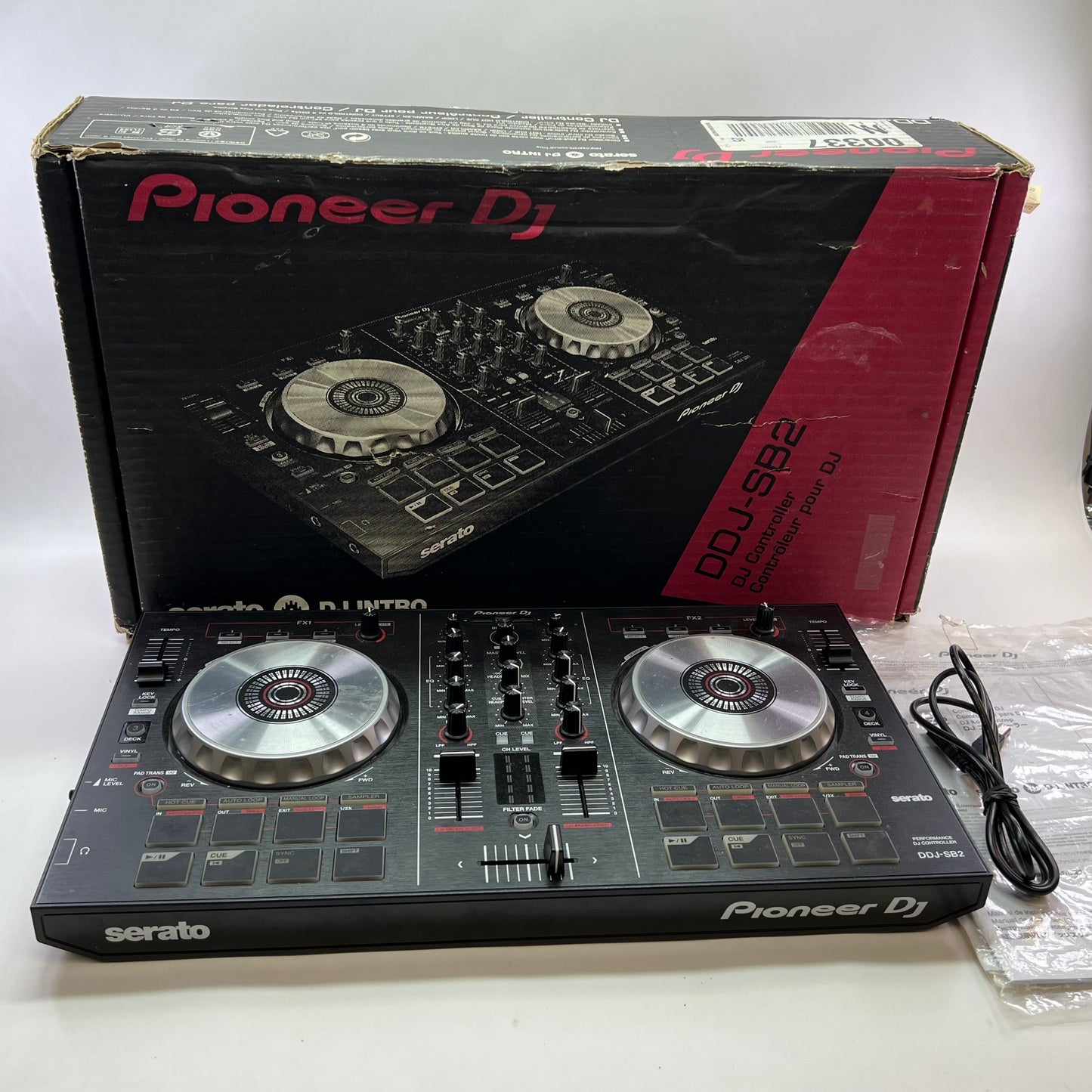 Pioneer DJ DDJ-SB2 2-Channel Dual Deck Controller