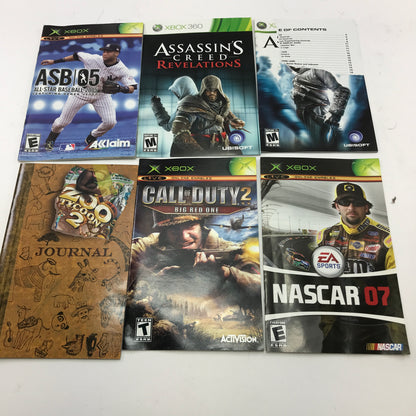 Lot of 93 Assorted Game Manuals [Wii, N64, NES, PS2 and More]  READ