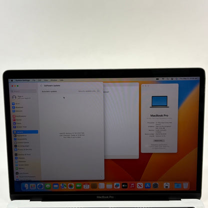 2017 Apple MacBook Pro 13.3" i5 3.1GHz 8GB RAM 256GB SSD Silver A1706