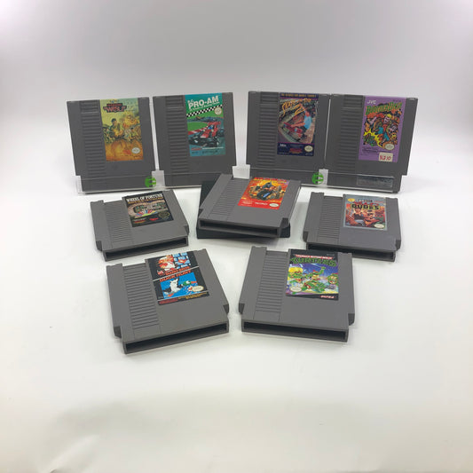 Nintendo Entertainment System Collection of 9 Games Nintendo NES Games