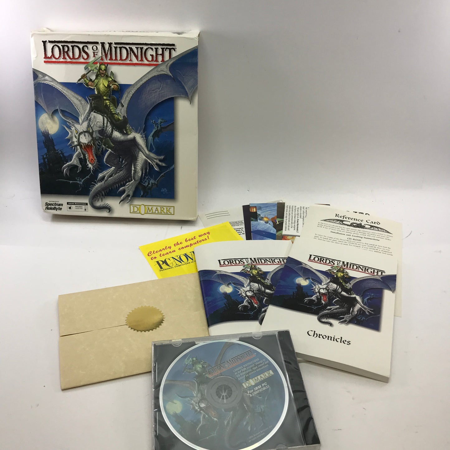 The Lords Of Midnight (PC, 1995) Spectrum Holobyte Sealed Game Disc