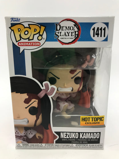 New Funko Pop Animation Nezuko Kamado #1141 Demon Slayer Hot Topic Exclusive