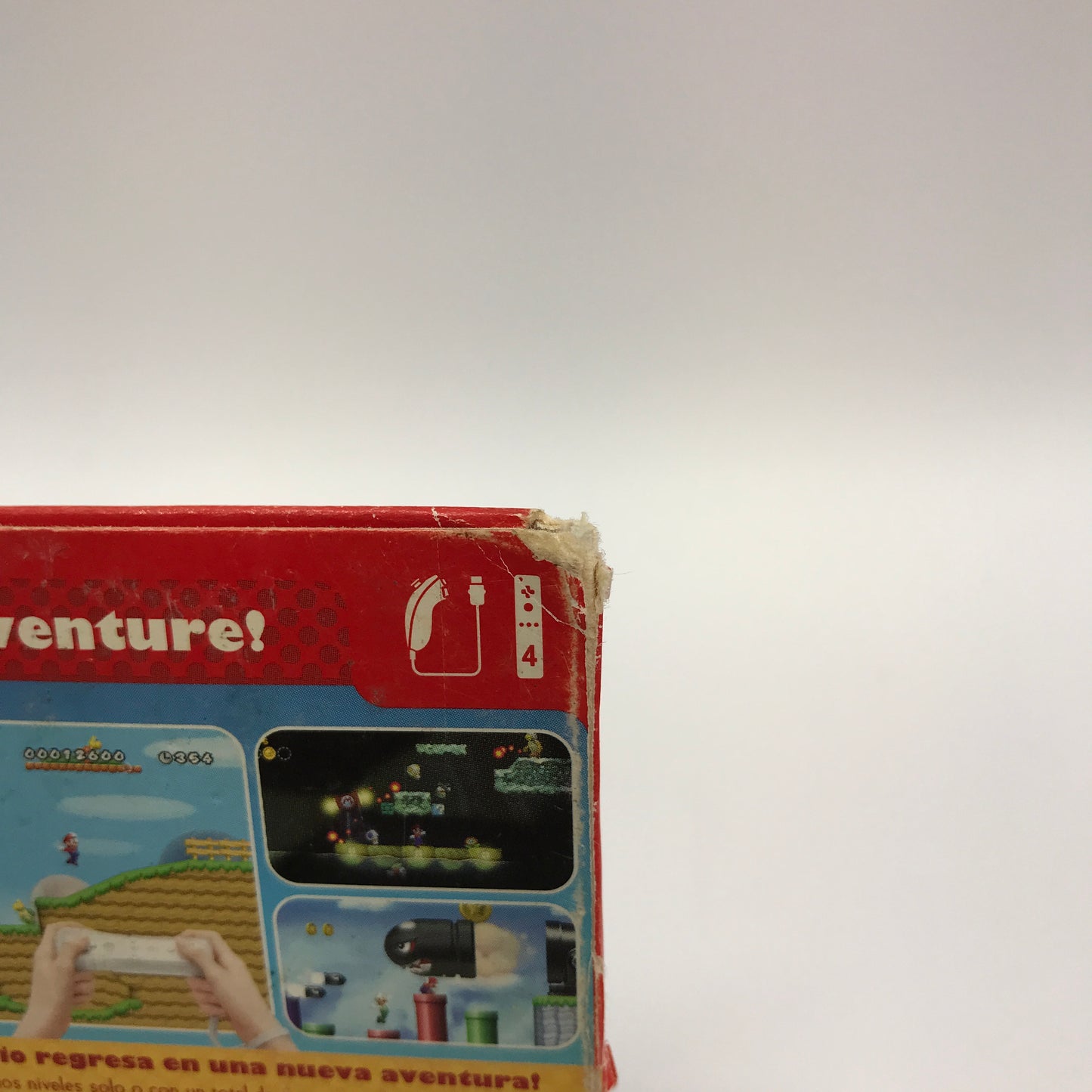 New Super Mario Bros. Wii (Nintendo Wii, 2009) Cardboard Sleeve