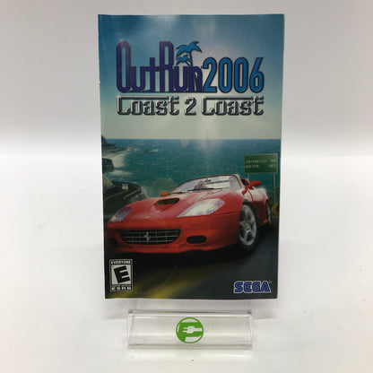 OutRun 2006 Coast 2 Coast (Sony PlayStation 2 PS2, 2006) Tested Works