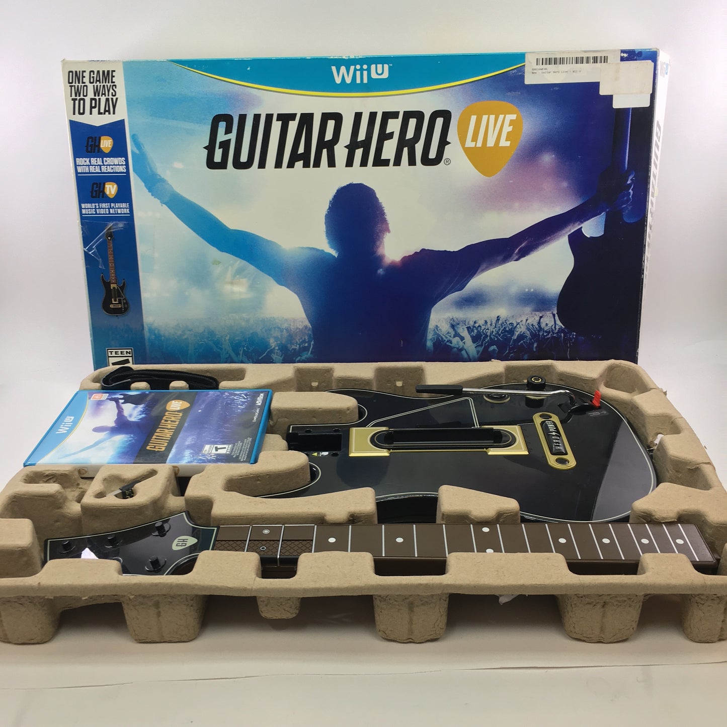 Wii U Guitar Hero Live w/ Original Box, Game and Dongle