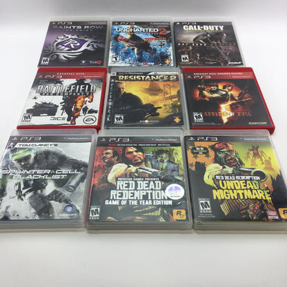 Lot of 57 Sony PlayStation 3 PS3 Games [Call of Duty, Grand Theft Auto and More]