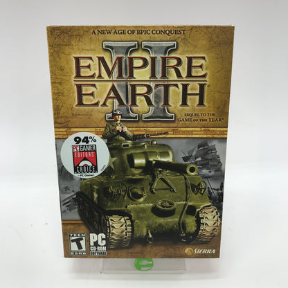 Empire Earth II (PC, 2005) Complete in Original Box w/ Manual, CIB