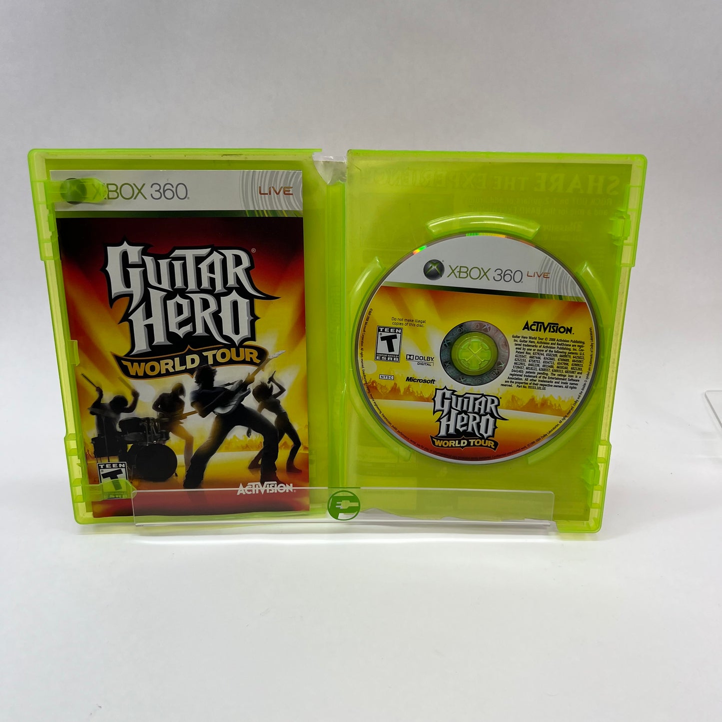 Guitar Hero World Tour (Microsoft Xbox 360, 2008)