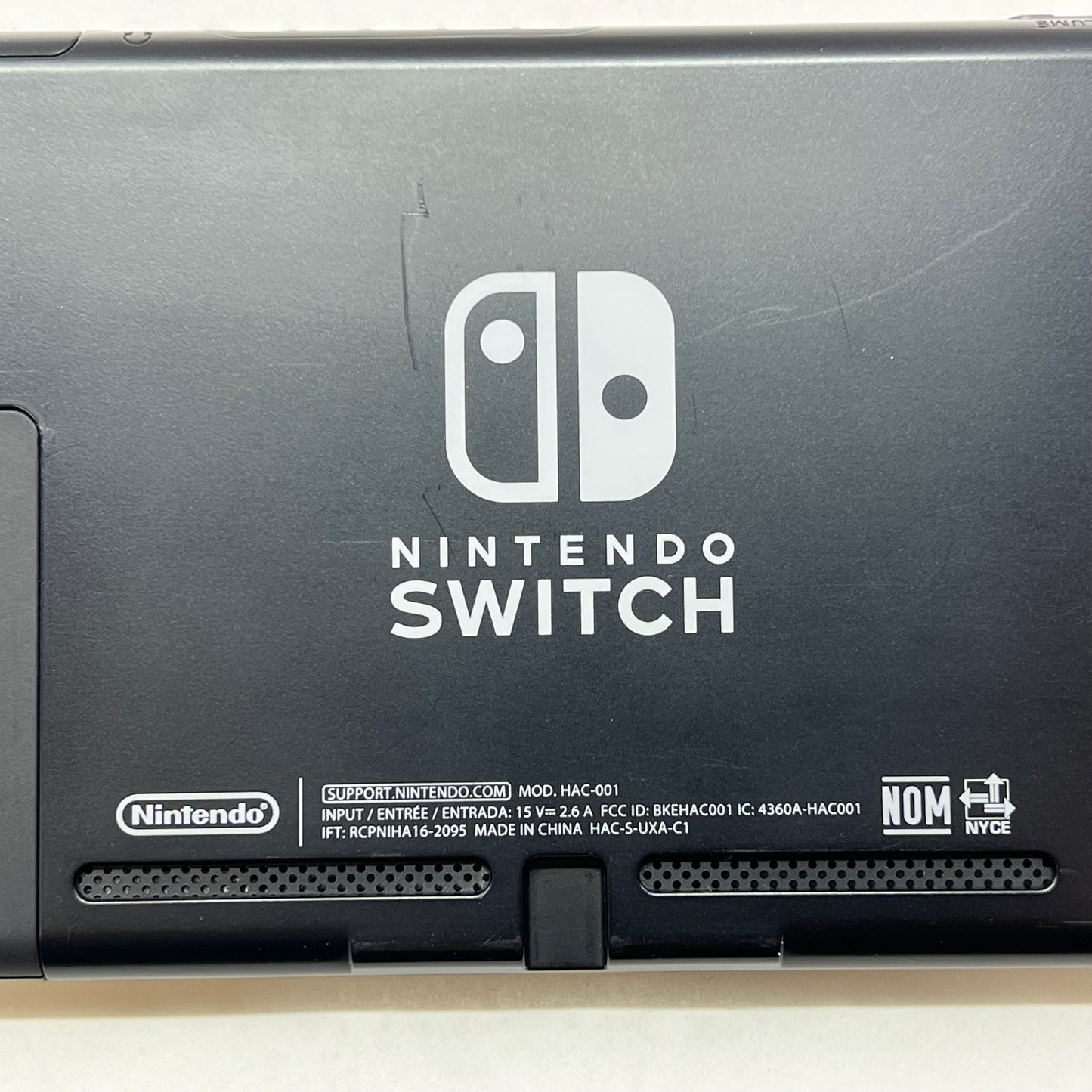 Nintendo Switch v1 Console Gaming System HAC-001 Black/Gray