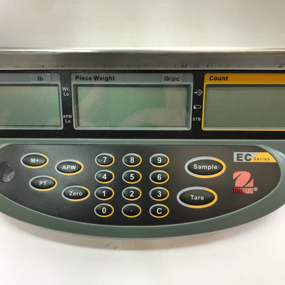 Ohaus EC30 Scale Tabletop Digital Scale  w Power Supply and Cover