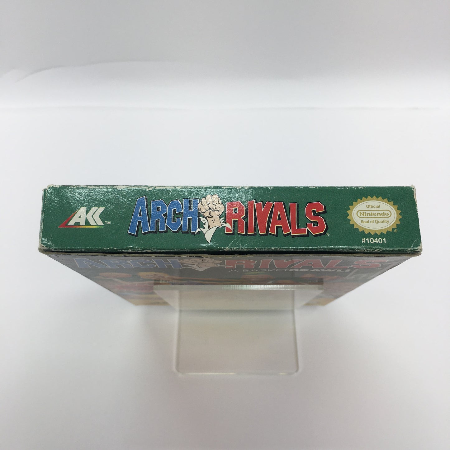 Arch Rivals (Nintendo NES, 1990) Tested CIB Original Box and Rare Poster