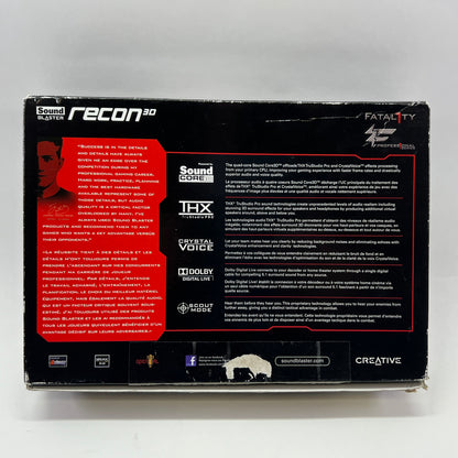 Fatal1ty Blaster Recon  3D Surround Sound Device for PC 70SB135400000