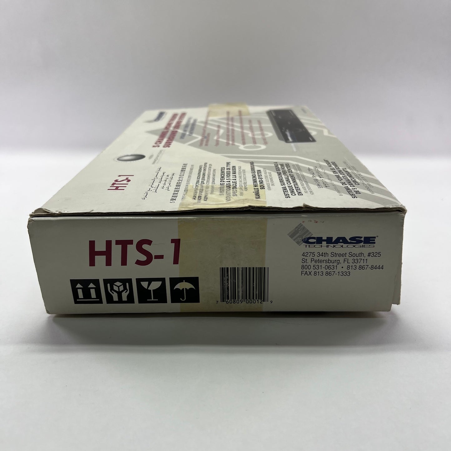 Chase technologies HTS-1 5  channel home theater surround sound system