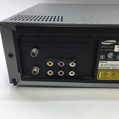 Samsung DVD-V2000 DVD/VHS Dual Deck Tested and Working With Remote
