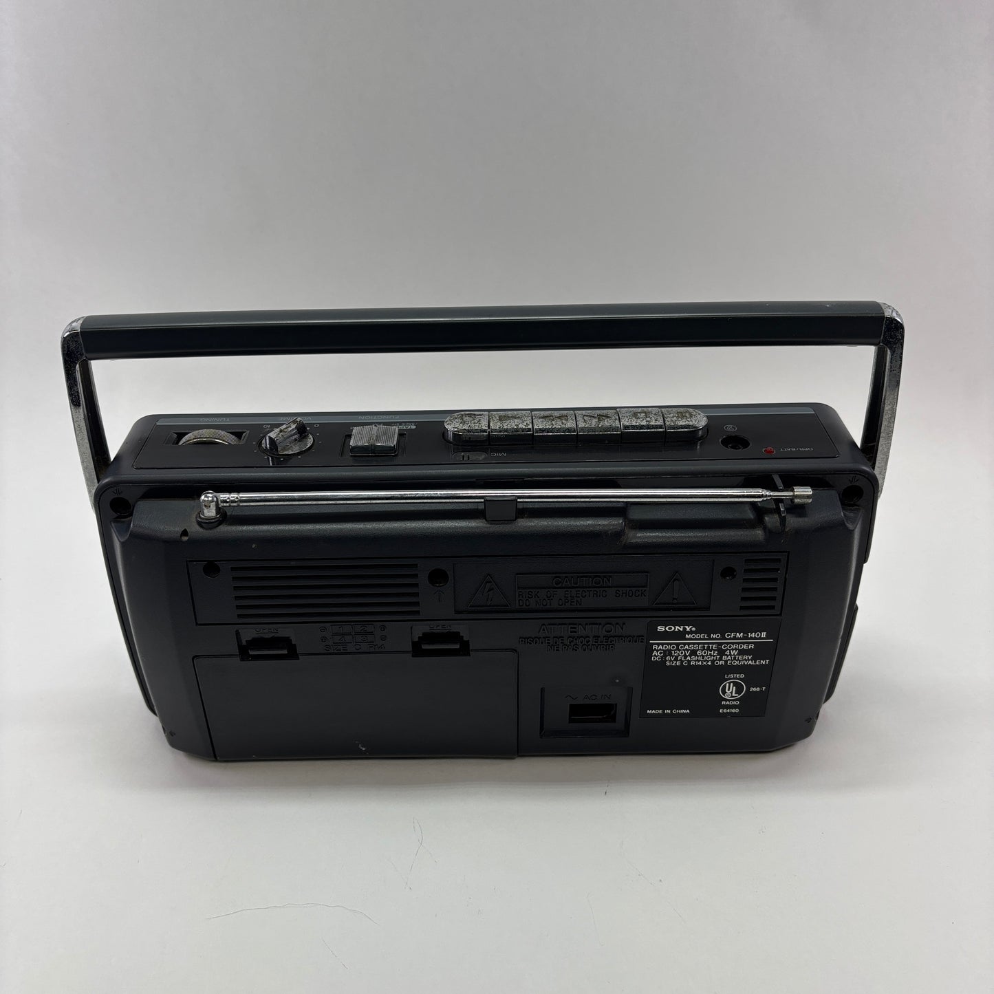 Sony CFM-140II Cassette Radio
