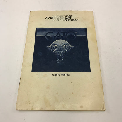 GATO (Atari XE, NaN) Manual and Cartridge Only