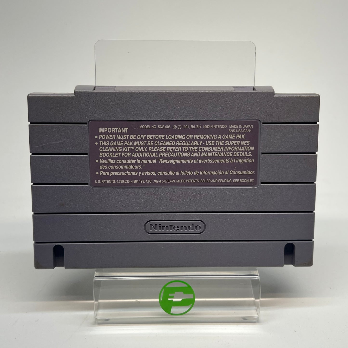 Super Nova (Super Nintendo SNES, 1993) Cartridge Only