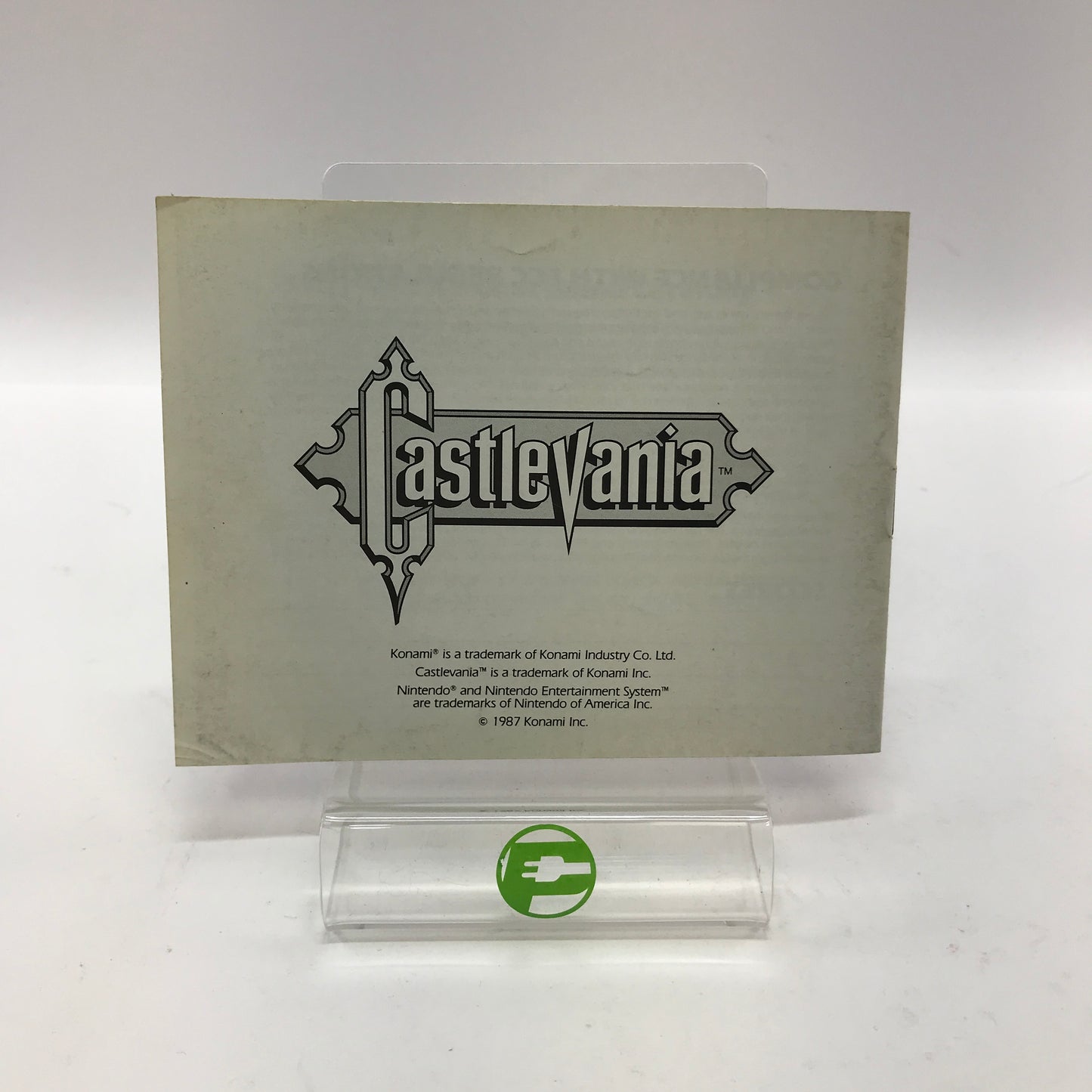 Castlevania (Nintendo NES, 1985) Tested Works