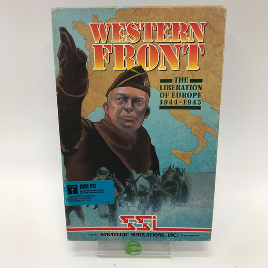 Western Front The Liberation of Europe 1944-1945 (PC, 1991) Complete in Box, CIB