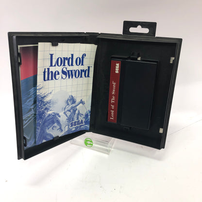 Lord of the Sword (Sega Master System, 1988) Complete In Original Box, CIB