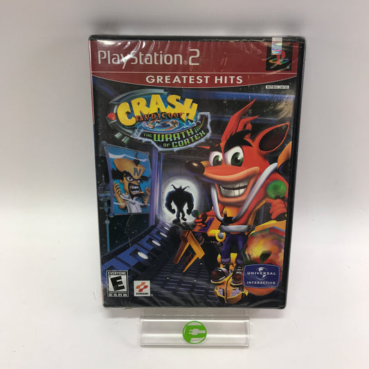 Crash Bandicoot The Wrath of Cortex [Greatest Hits](Sony PlayStation 2 PS2 2001)