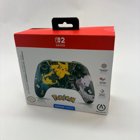 New Nintendo Power A Advantage Wireless Controller Controller NSGPAWL Pokemon